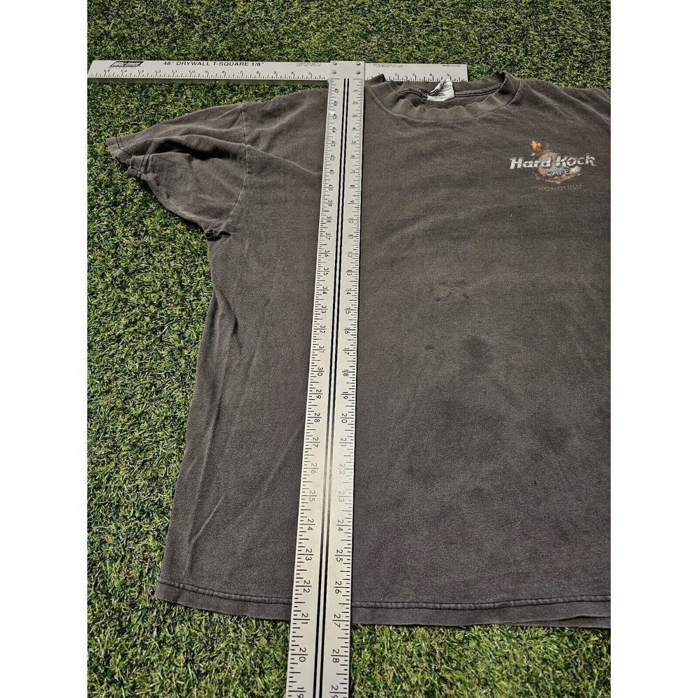Vintage 1998 Hard Rock Cafe Kona Hawaii T-Shirt Size XL DISTRESSED Faded Fire - Picture 10 of 10